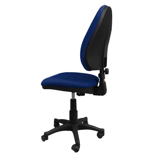Silla Escritorio LIZZA ALTA Azul Rey Sin Brazos