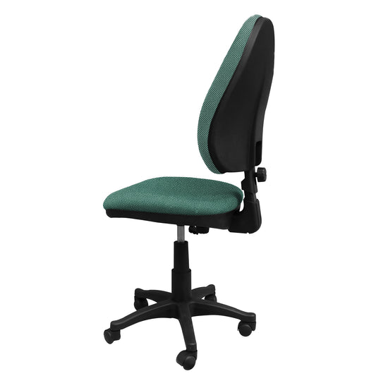 Silla Escritorio LIZZA ALTA Verde Turquesa Sin Brazos