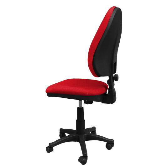 Silla Escritorio LIZZA ALTA Rojo Fuego Sin Brazos