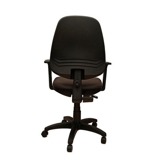 Silla Ejecutiva Alta Adequar Con Brazos, color Gris