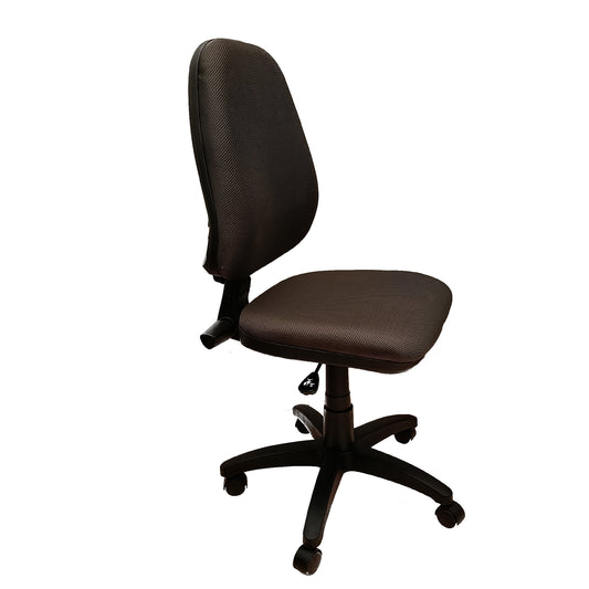 Silla Ejecutiva Alta Adequar Sin Brazos, color Gris