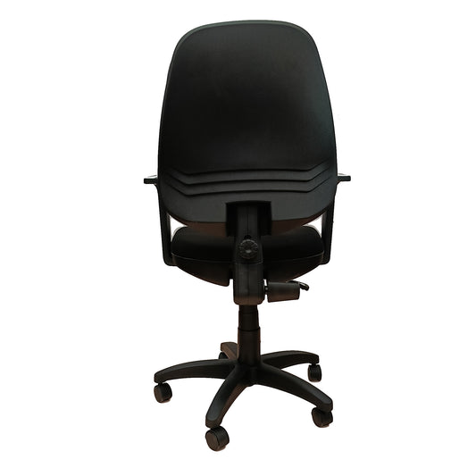 Silla Ejecutiva Alta Adequar Con Brazos, color Negro