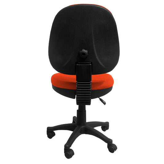Silla Escritorio PLATINUM MEDIA Naranja ref:2046