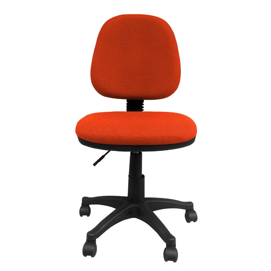 Silla Escritorio PLATINUM MEDIA Naranja ref:2046