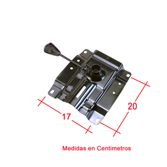 Plato Ergonómico Neumático Para Sillas De Oficina Ref.: PN - 2334