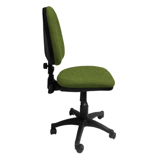 Silla Escritorio LIZZA MEDIA CONTAC Verde Manzana Sin Brazos ref: 2030