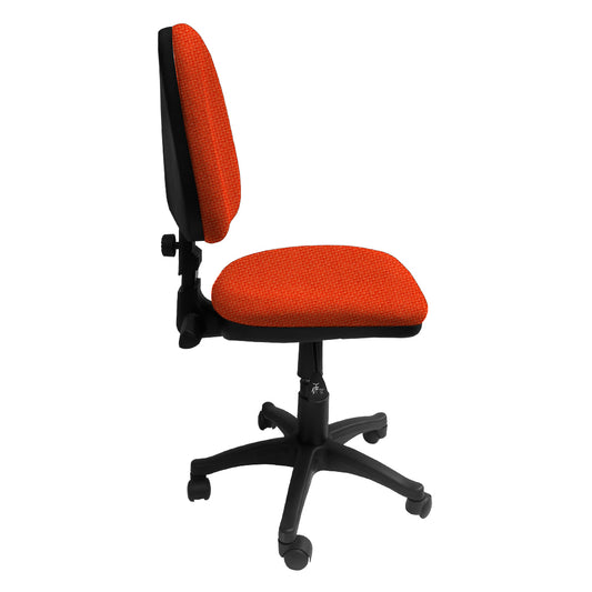 Silla Escritorio LIZZA MEDIA CONTAC Naranja Sin Brazos ref: 2026