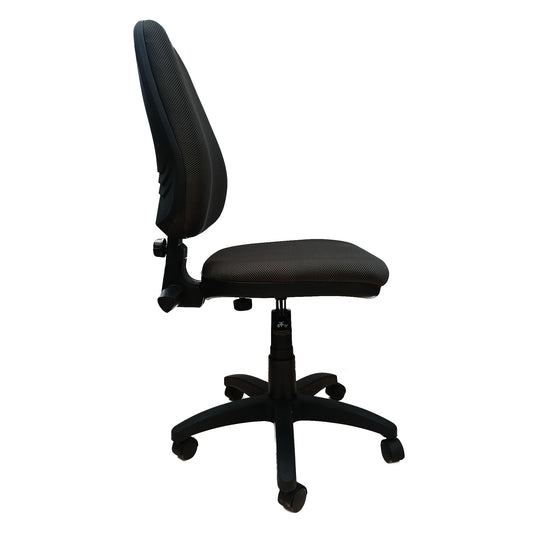 Silla Ejecutiva Alta Adequar Sin Brazos, color Gris