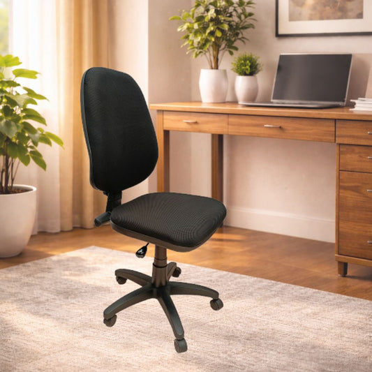 Silla AdeQuar Alta - Sin Brazos, color Negro