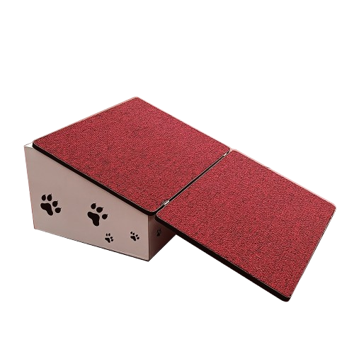 Rascador y Organizador Gatibox Blanco Rojo Tomate-RBT 012