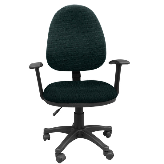 Silla Escritorio LIZZA ALTA Verde Con Brazos ref: 2099