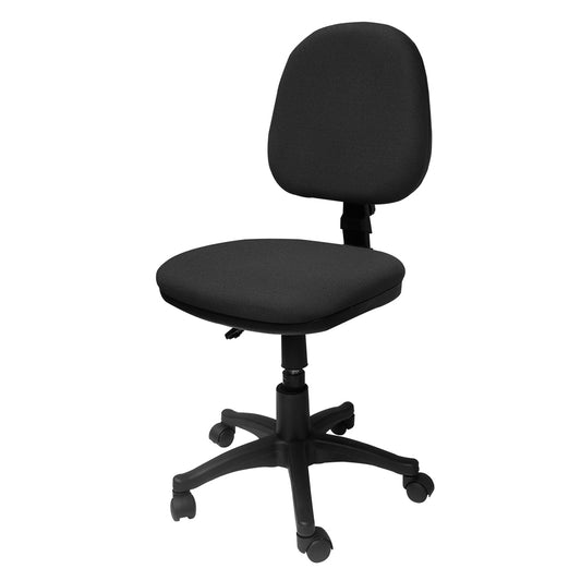 Silla Escritorio LIZZA MEDIA CONTAC Negra Sin Brazos  ref: 2023