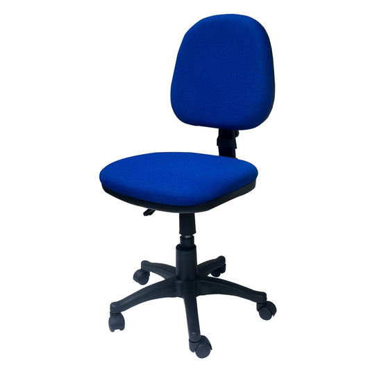Silla Escritorio LIZZA MEDIA  CONTAC Azul Rey Sin Brazos  ref: 2021